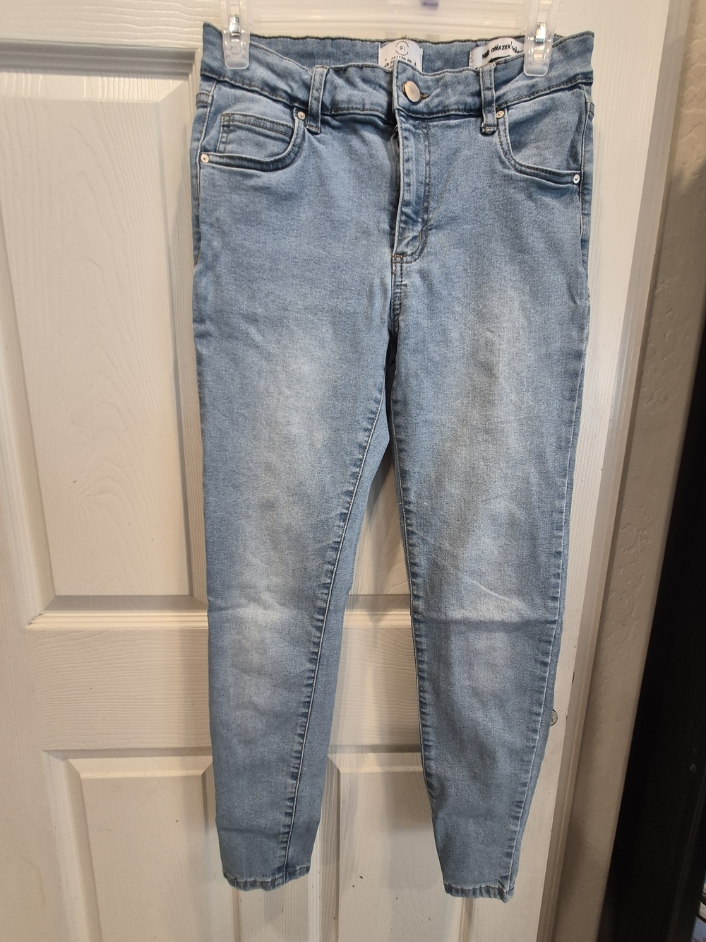 5/25 Light Blue Women’s Jeans - Stretch High-Rise Skinny